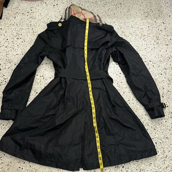 Burberry London navy blue rain lightweight trench coat US 10 - Picture 13 of 13